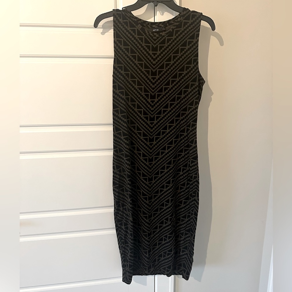 Cotton midi dress